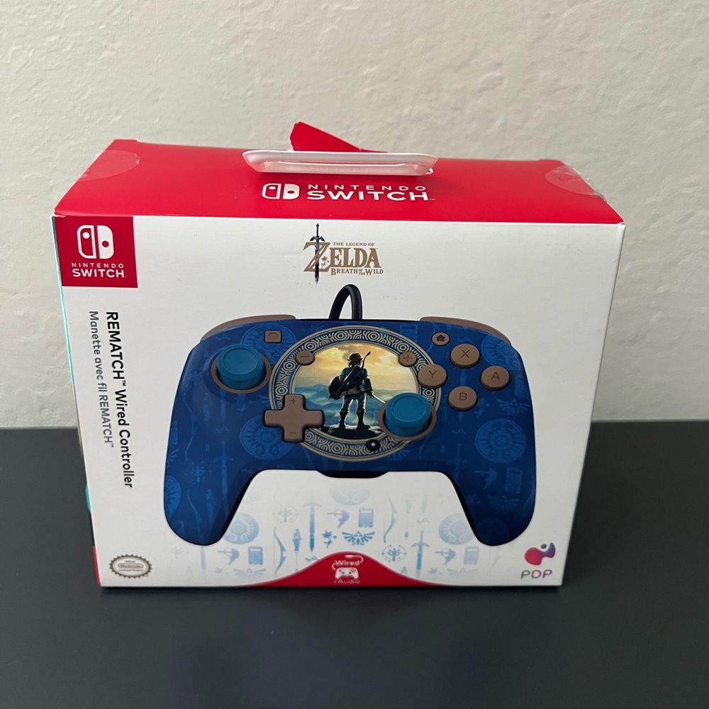 The Legend of Zelda Nintendo Switch Rematch Wired Controller